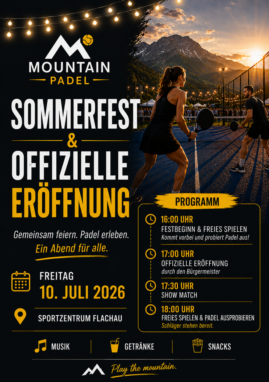 Sommerfest/Offizielle Eröffnung