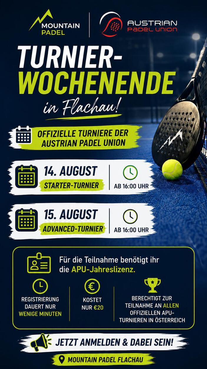 Starter und Advanced Turnier in Flachau